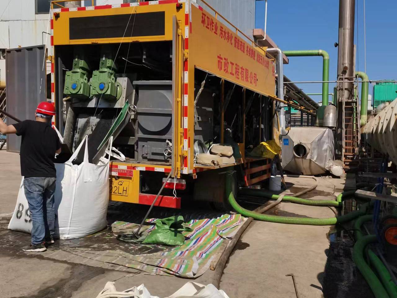 安顺淤泥压干处理